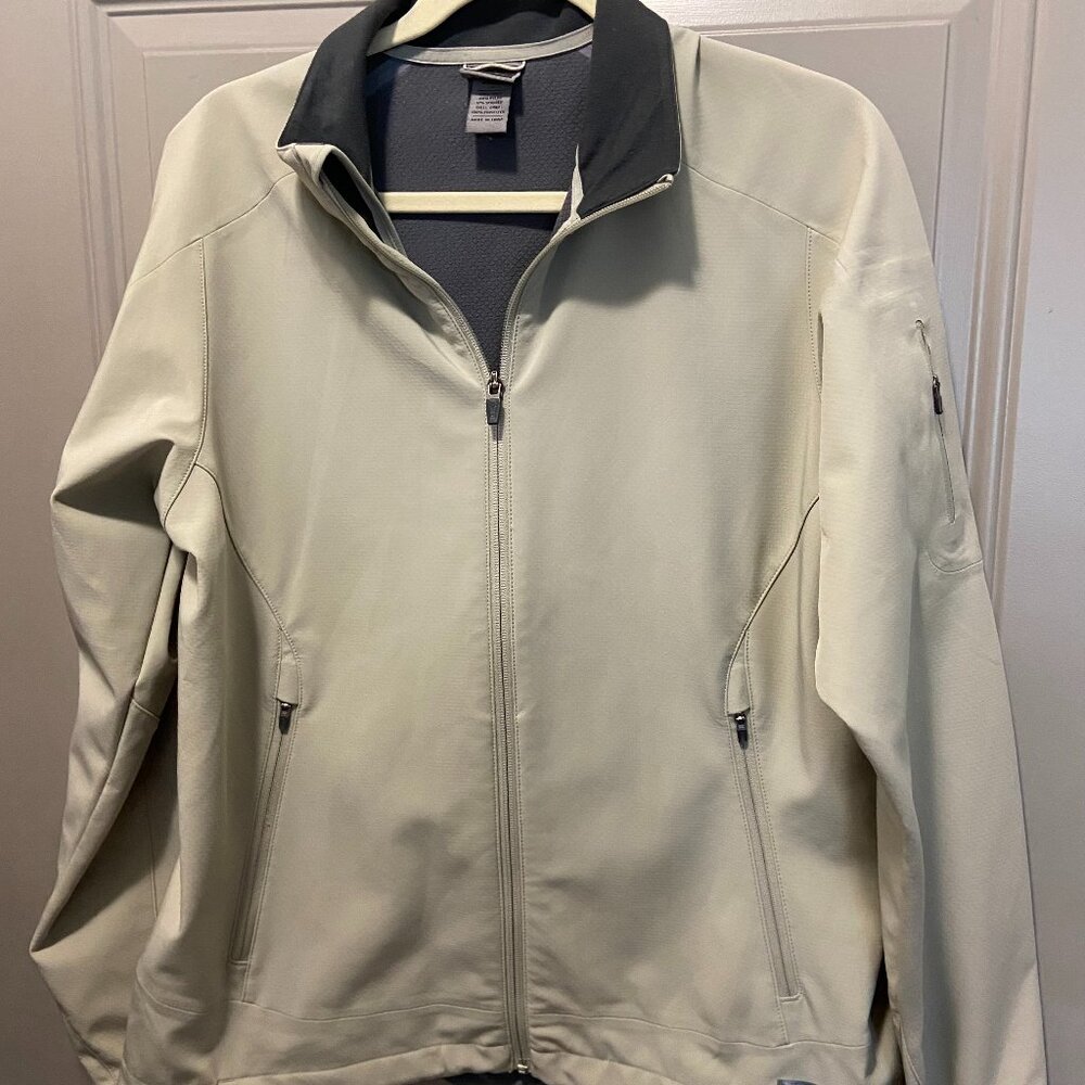 REI Women's Recreational Beige Hiking Outdoor Athletic Jacket Size L